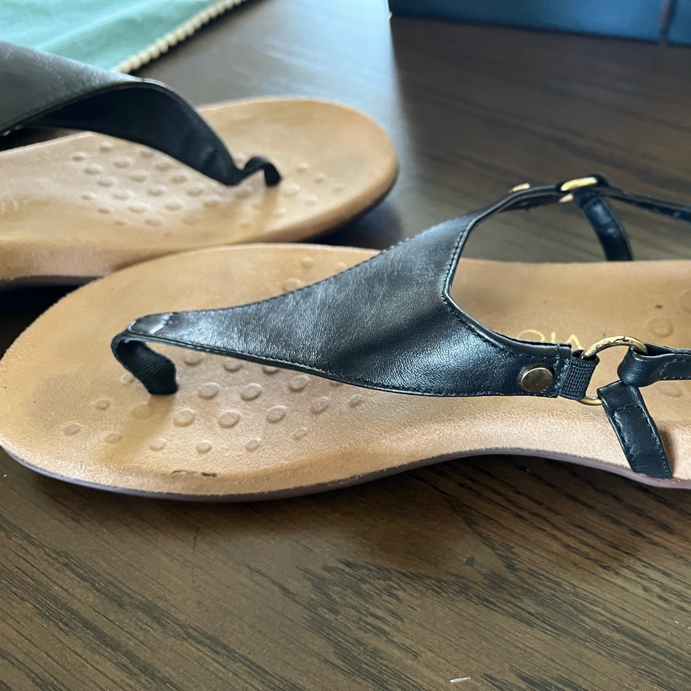 Vionic Sandals.  Black.  Very comfortable.  Size 9